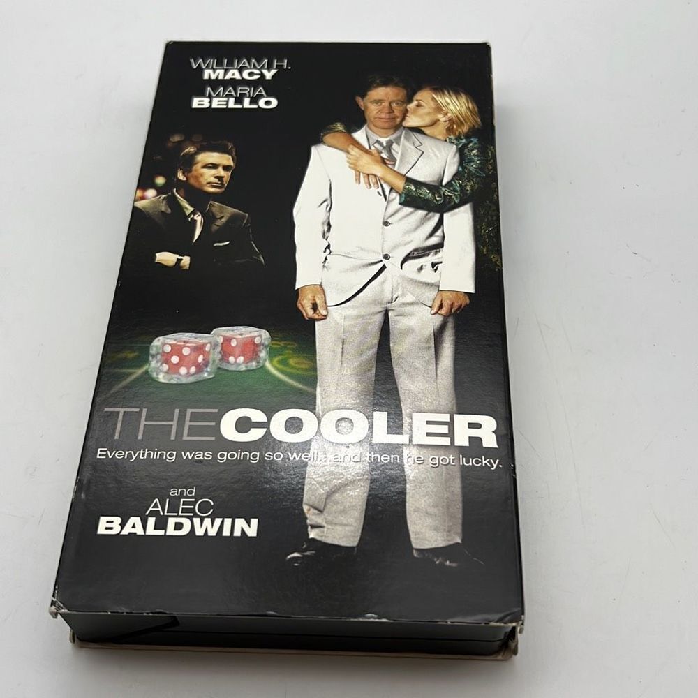 The Cooler VHS Comedy Drama Alec Baldwin‎ Mario Bello William H Macy